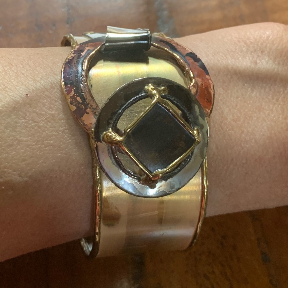 Brass Cuff Bracelet